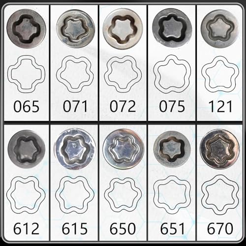 612 Wheel Locking Nut Key for Nissan Infiniti, ID 21mm Lug Socket | Wheel Lock Nut Socket Adapter, Anti-Theft Lug Nut Removal Tool, Anti-Theft Screw Remover, Repair Tool, Tyre Fitting, garage - size: socket 612