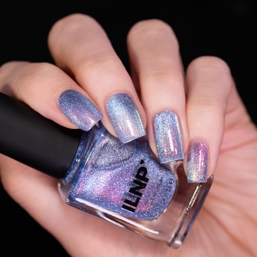 ILNP Skye - Pale Blue Magnetic Shimmer Nail Polish