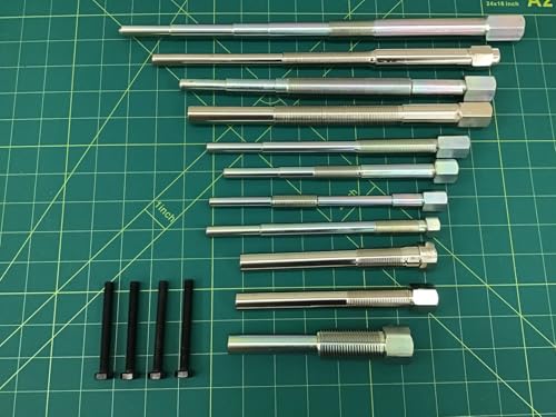 Hardened Primary & Secondary Clutch Puller Tool Kit, 13 Models | And Sizes of Clutch Puller Tools. Suitable for,Golf Carts,Arctic Cat， Kawasaki, Polaris Motorcycle