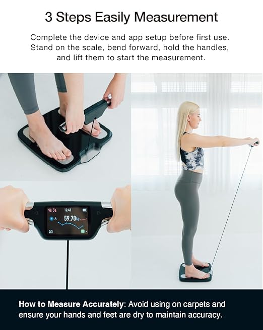 Smart Scale for Body Weight and Fat Percentage, FSA & HSA Eligible, 8-Electrode High Precision Digital Bathroom Scale for BMI, Body Fat, Muscle & Bone Mass, 51 Body Composition with Report