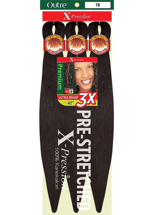 [2 PACK DEAL] Outre X-PRESSION Ultra Braid Pre-streteched Braid 42" 3X (2 Packs, M4/27/30)
