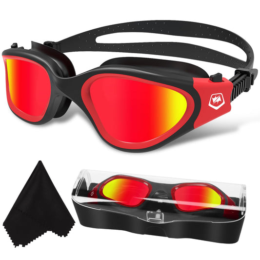 WIN.MAX Polarized Swimming Goggles Swim Pool Goggles Anti Fog Anti UV No Leakage Clear Vision for Men Women Adults Teenagers