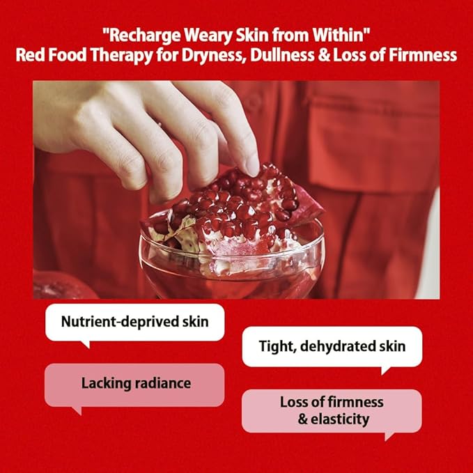 CHARMZONE DeAge Red Addition Classic Skin Care Set (New Version) – 3-Piece Anti-Aging Kit with Toner, Emulsion & Cream – Red Wine, Pomegranate & Tomato for Hydration, Firming & Radiance
