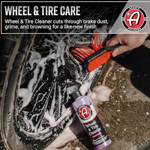 Adam's Essential Car Wash Kit (6-Item) - USA Made Auto Detailing Car Care Cleaning Kit for Car & Truck Lovers, Dads, Moms and DIYers - Our Products - style: Essential (6-item)
