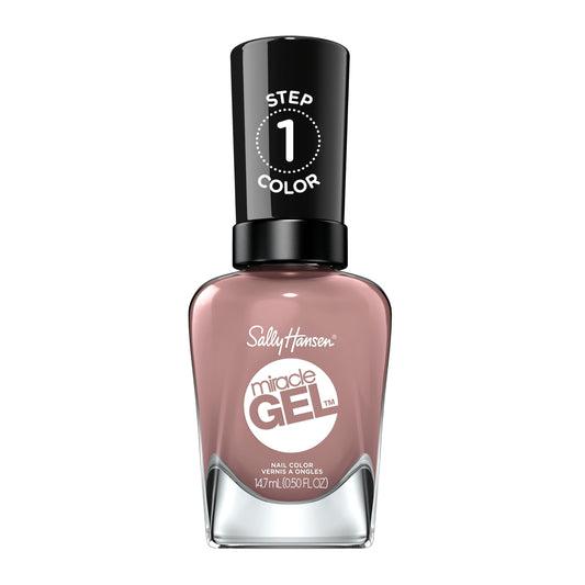 Sally Hansen Miracle Gel™, Love Me Lilac, Long Lasting, Gel-Like Formula, No UV Lamp Needed, Pink Nail Polish
