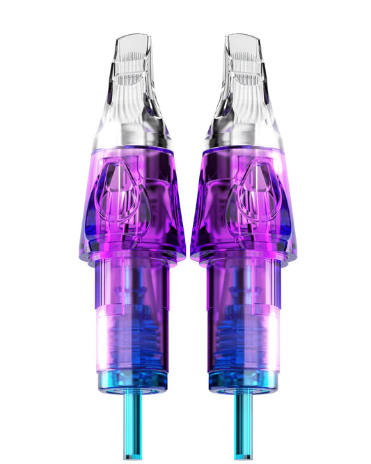Tattoo Cartridge Needles 20Pcs #12(7RM) Standard 0.35mm Round Magnum M-Taper Disposable Cartridges with Membrane EN04C-20-1207RM-M