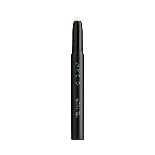 Sigma Beauty Prime + Control Brow Wax - Colorless Brow Wax Pencil with Built in Sharpener - Waterproof Brow Shaping Pencil Crayon - Prep Brows For Additional Product - Paraben-Free, Sulfate-Free