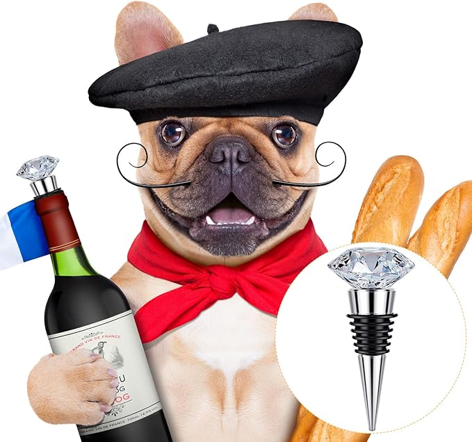 6 Pieces Metal Bottle Stopper 16 x 3/8 Blank Stainless Steel Wine Bottle Stopper Kit Reusable Wine Saver Corks Chrome Bottle Stopper Set Hardware for Wedding Wine Party Bar Turning