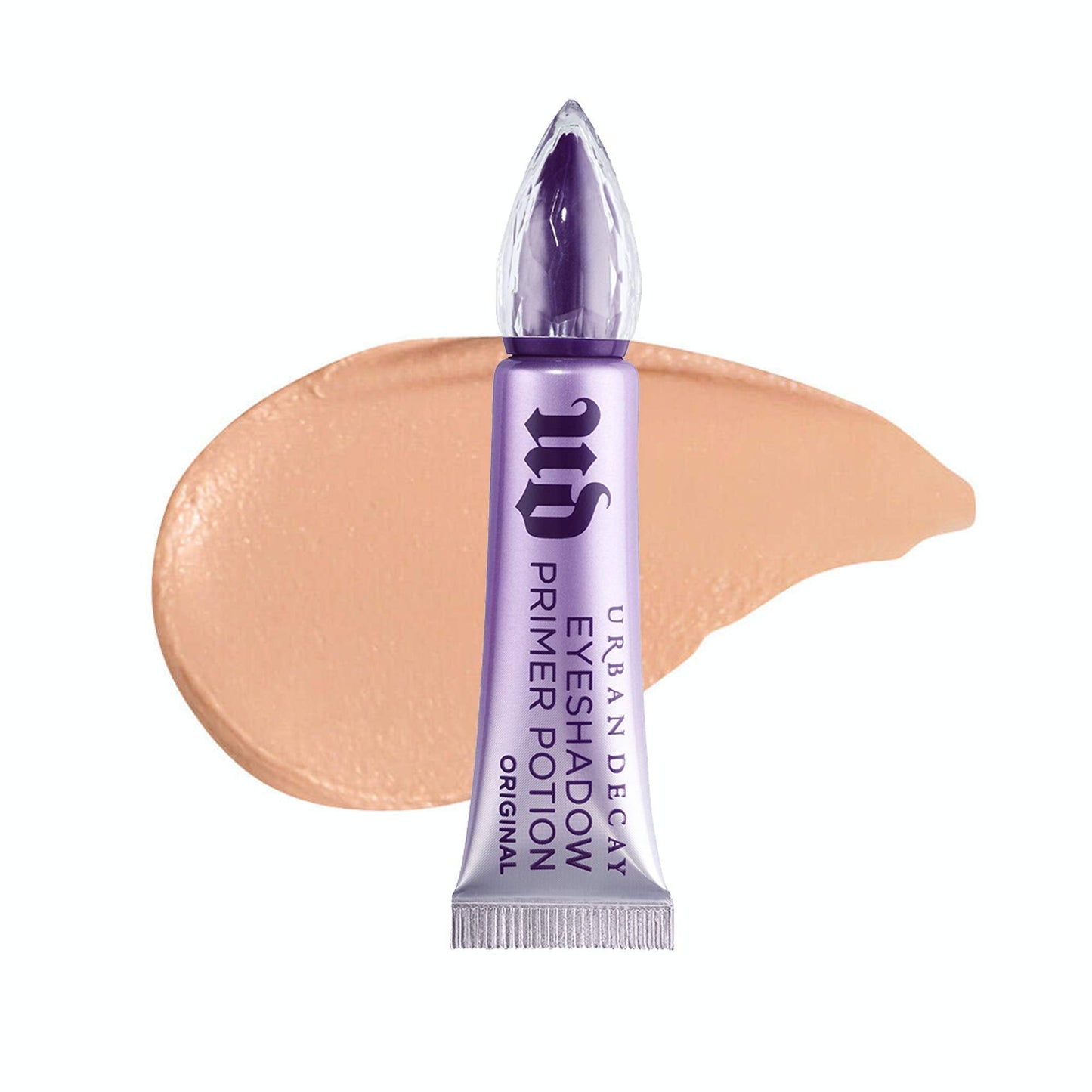 Urban Decay Eyeshadow Primer Potion (Travel Size), Award-winning Nude Eye Primer, Crease-free Eye Makeup Looks, Smooths & Preps Eyelid Base for Vibrant Color, All-day Wear, Dries Invisible -0.16 fl oz