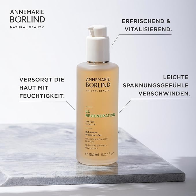Annemarie Borlind Ll Regeneration System Vitality Revitalizing Blossom Dew Gel 5.07 Oz