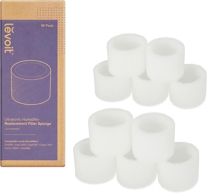 LEVOIT Top Fill Humidifier Replacement Filters & LV600S Smart Warm and Cool Mist Humidifiers & Humidifiers