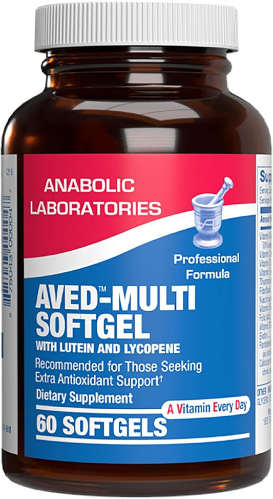 30-in-1 Adult Multivitamin with Iron - Antioxidant Rich Over 50 Multivitamin for Women and Men with Vitamins A C D E B Complex Zinc Magnesium Myo Inositol Lutein Lycopene & More - 1 Month Supply