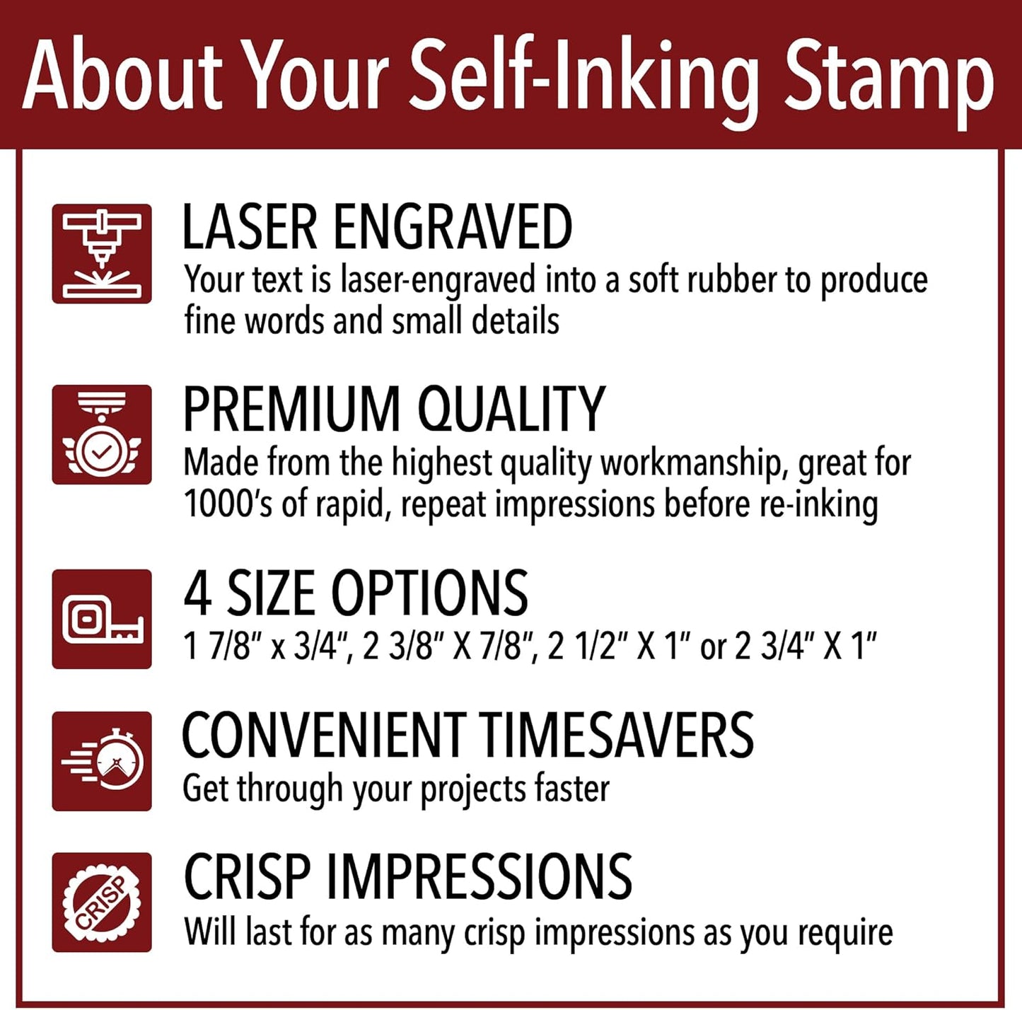 Shred Office Stamp | 4 Different Sizes | 20 Designs | Multiple Color Options | Perfect for Quick Validation of Office Documents (Shred, Xtra Large)