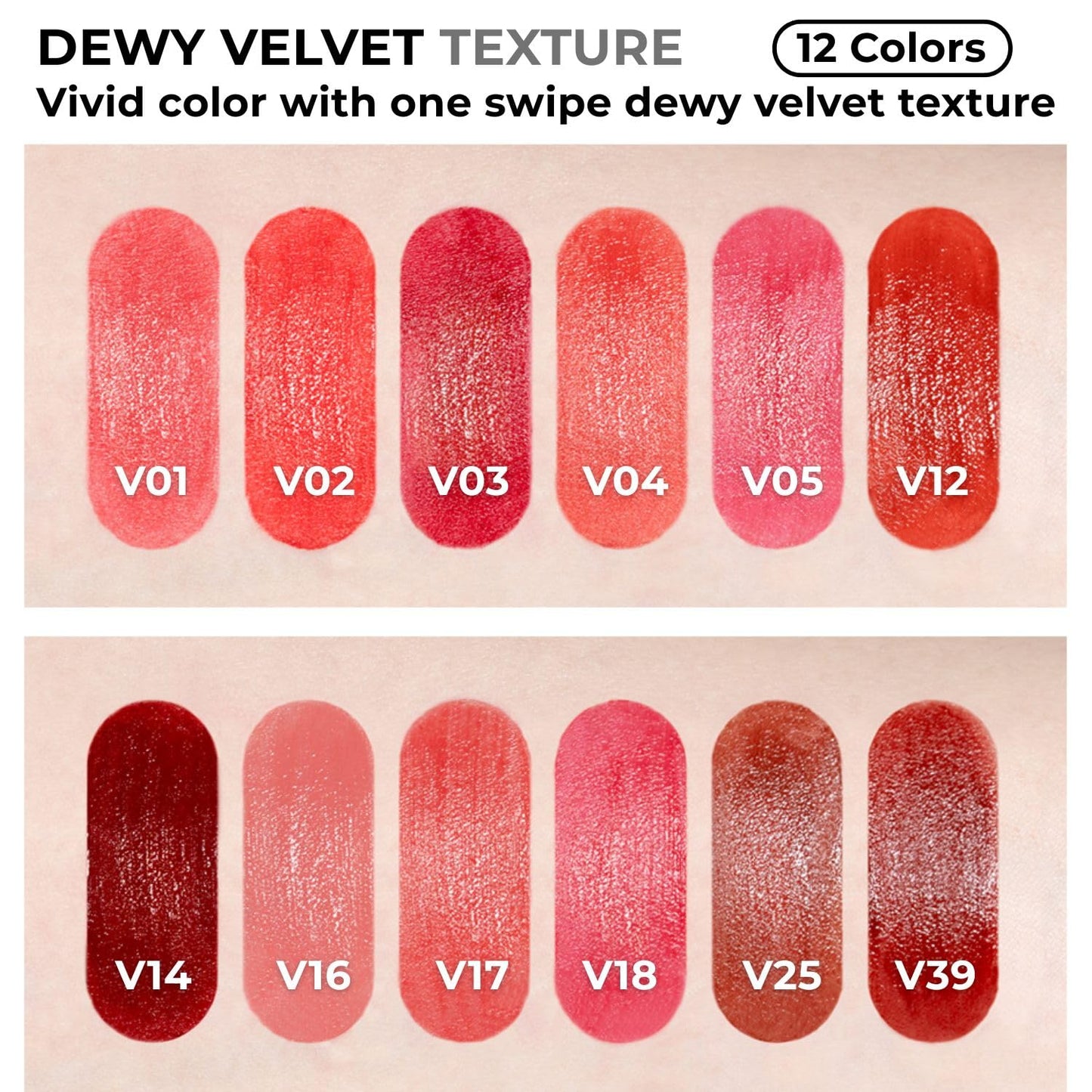 BBIA Last Velvet Tint NEW - Soft Creamy Matte Finish Lip Stain, Blur Effect & Velvety Texture, Long-Lasting, High Pigment, Non-Drying, Vegan, Korean Lip Makeup (V17 MORE PLEASANT, Pack of 1)