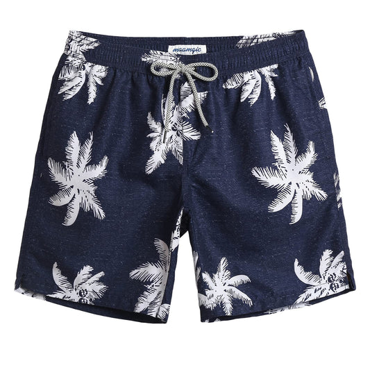 maamgic Mens Swim Trunks Quick Dry Swim Shorts with Mesh Lining Funny Swimwear Bathing Suits Bird Black X-Small