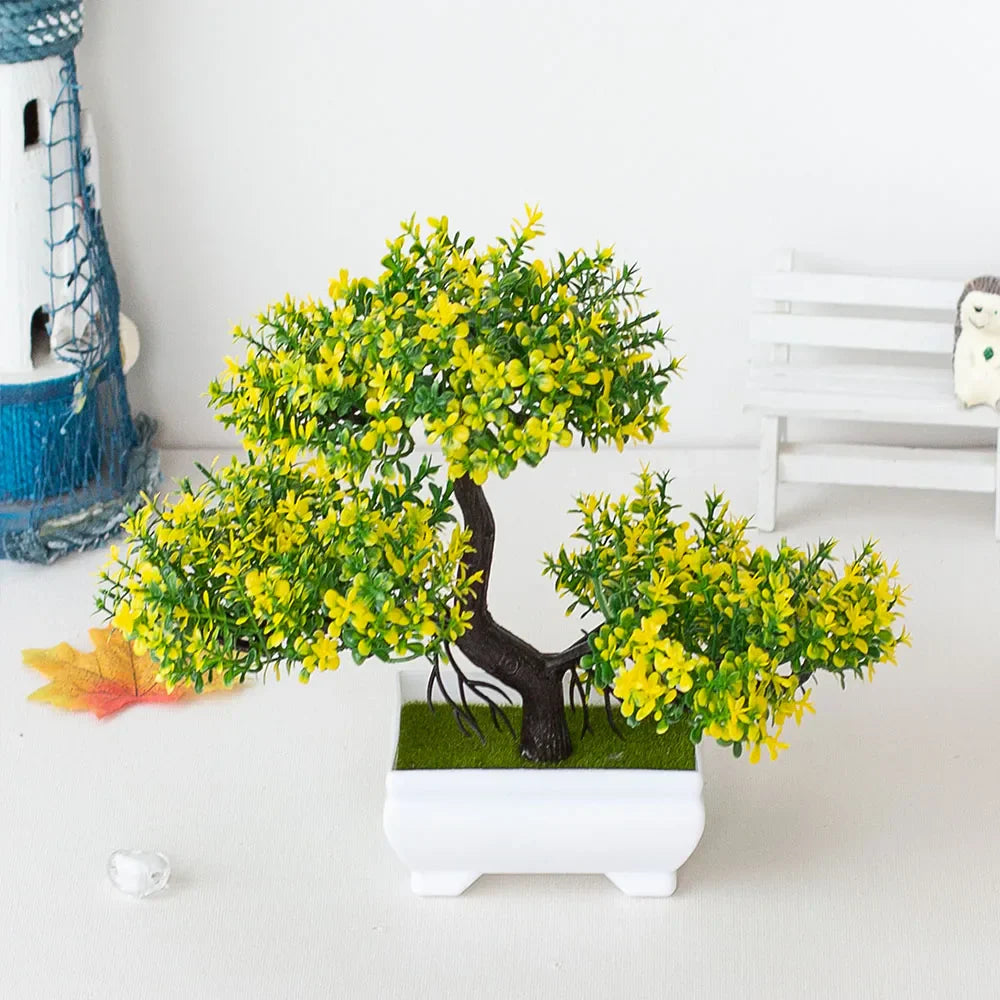 Artificial Potted Bonsai Tree Decor