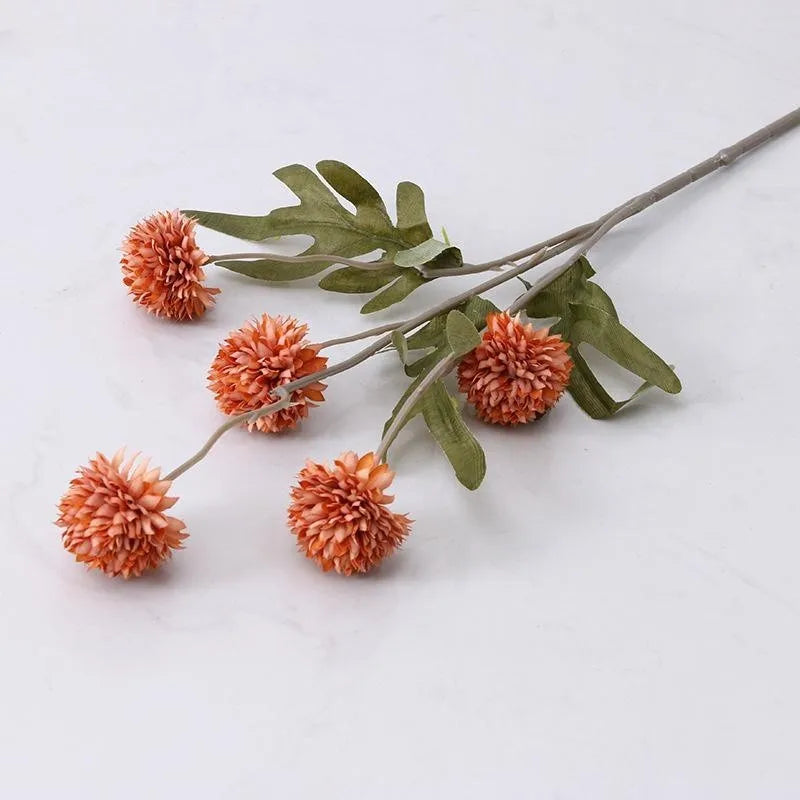 5 Heads Silk Dandelion Flower Bouquet