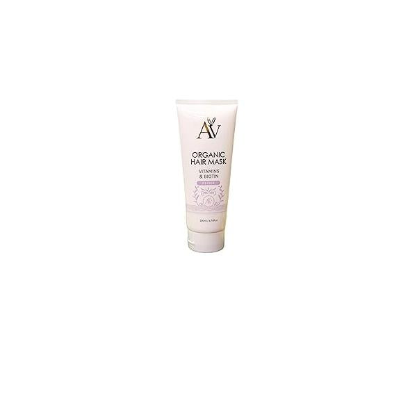 AV Organic Hair Mask with Vitamins & Biotin, Repair Treatment, 6.76 fl oz