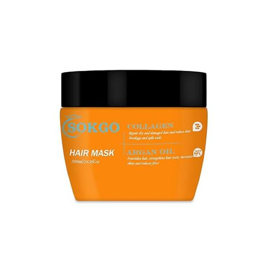 Moroccan Hair Treatment Masks, Hydrating Argan Oil Mask, Collagen Treatment, Deep Conditioning Mask for Dry Damaged