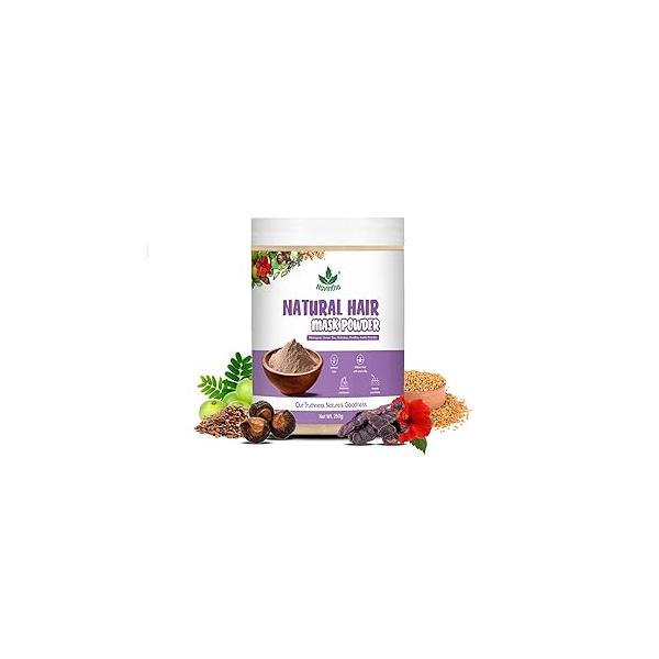 Havintha hair mask for fall growth split ends luster shining nourishment 227 grams