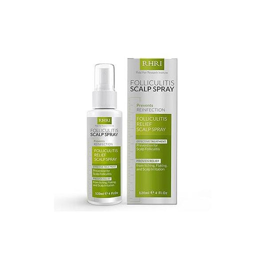 Folliculitis Scalp Spray | Dandruff Treatment for Dandruff, Psoriasis & Antifungal Anti Itchy Formula Dry and Irritated