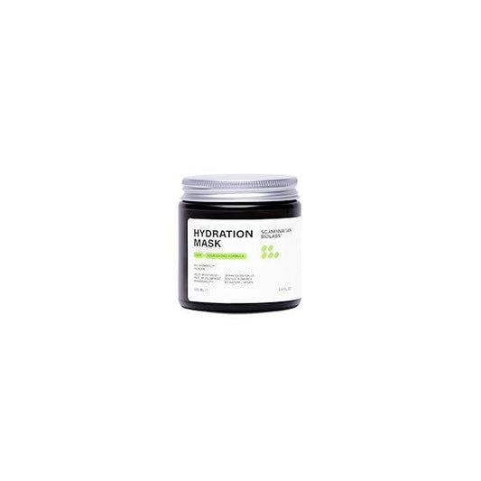 Scandinavian Biolabs Hydration Mask | Deep Moisture, Enhances Shine, Frizz & Damage Control, Immediate Hydration, Plant-Based Oils Blend, Suitable for All Hair Types, 100 mL/ 3.4 Oz
