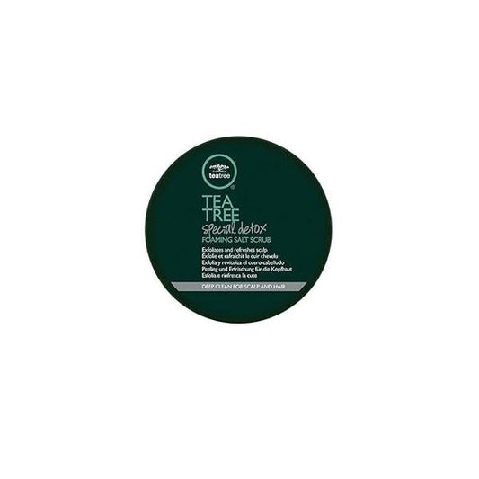 Tea Tree Special Detox Foaming Salt Scrub, Exfoliates, Refreshes Scalp, For All Hair Types, 6.5 oz.