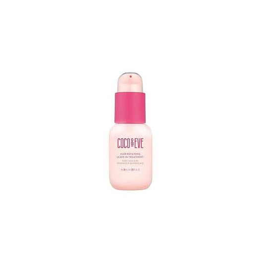 Coco & Eve Hair Repairing Leave-in Treatment for Damaged, Color Treated, Brittle Hair. With Hyaluronic Acid, Ceramide. Strengthens, Deeply Repairs Breakage, Split Ends. For all Types (1.69 Fl Oz)
