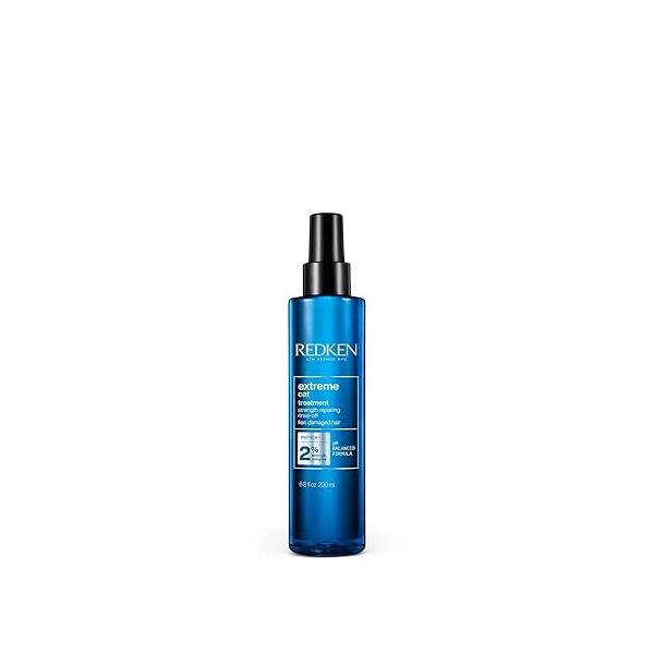 Redken Extreme CAT Anti-Damage Protein Reconstructing Treatment For Distressed Hair - Strengthens & Adds Shine With Ceramides