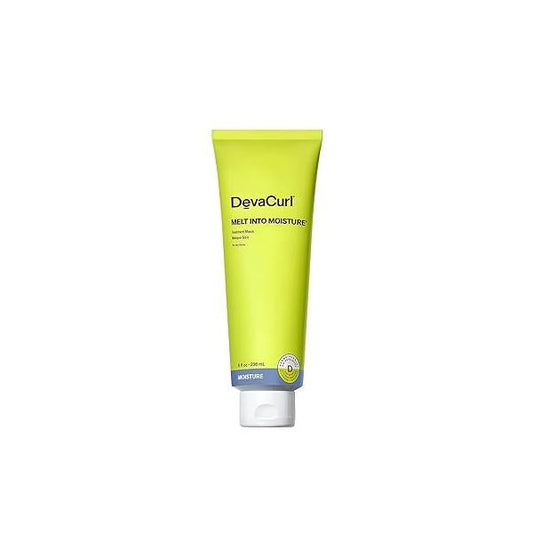 DevaCurl Melt Into Moisture Treatment Mask | Reduces Tangles Leaves Curls Silky-Soft and Shiny